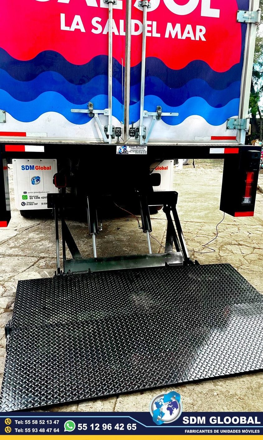 Fabricantes de Rampas Hidraulicas para camioneta y camion de carga