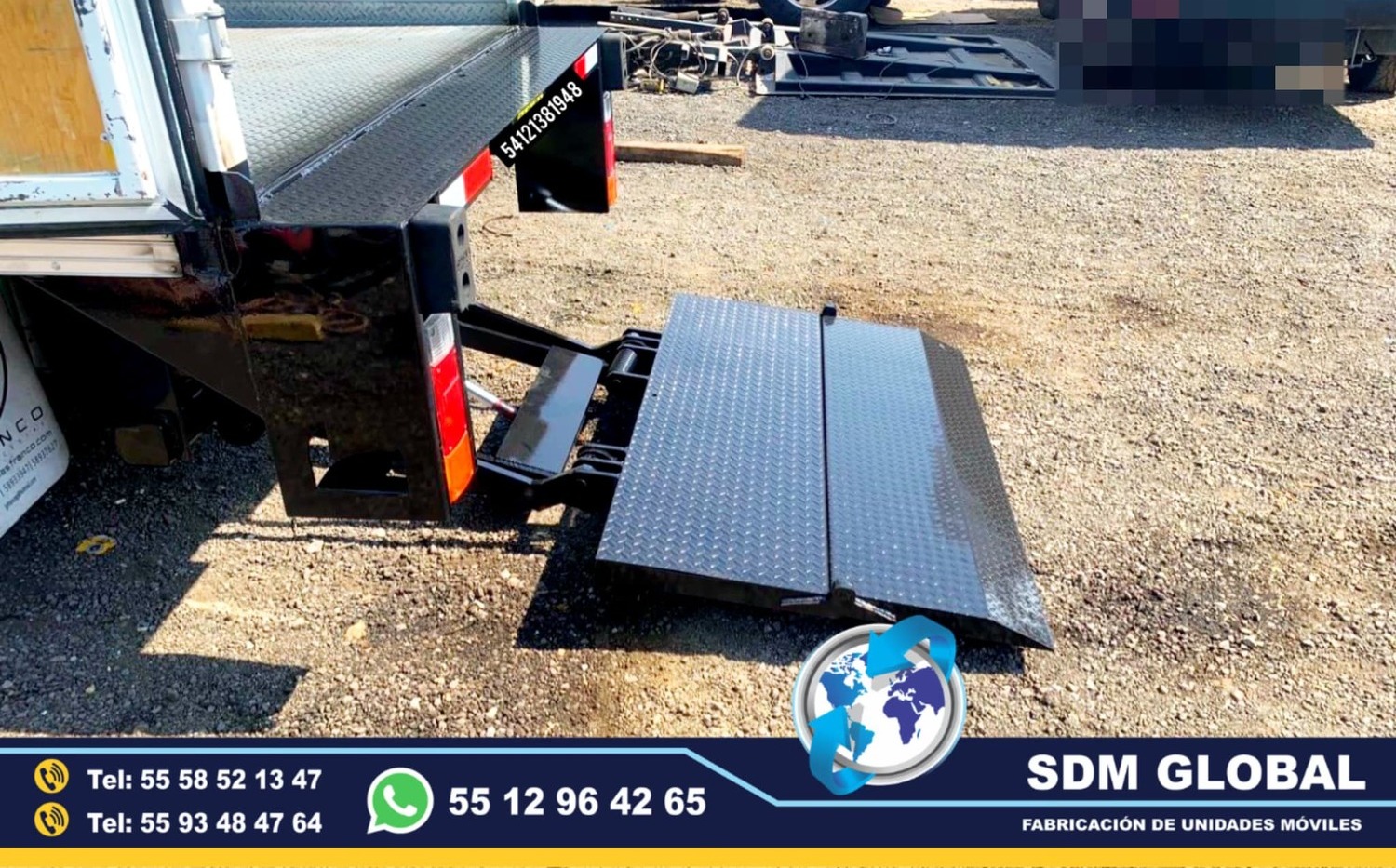 Fabricantes de Rampas Hidraulicas para camioneta y camion de carga