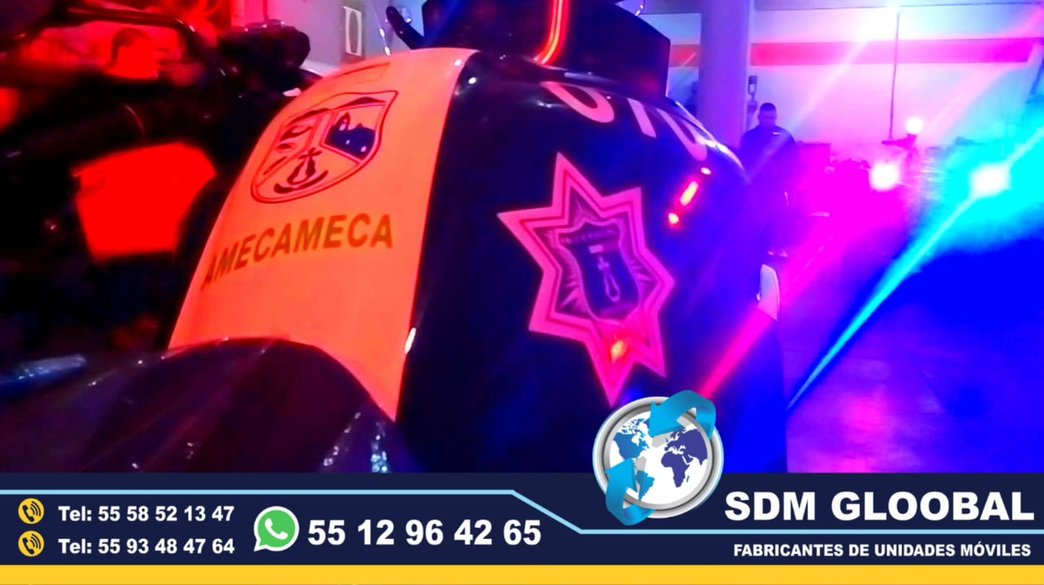 Conversion de MotoPatrullas Nuevas totalmente Equipadas en Mexico