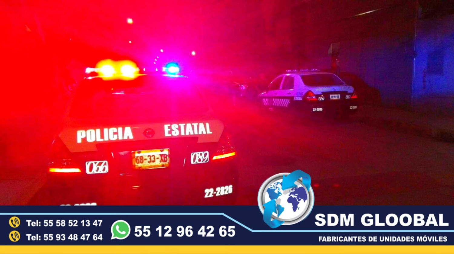 Rotulacion o balizamiento para patrullas equipadas