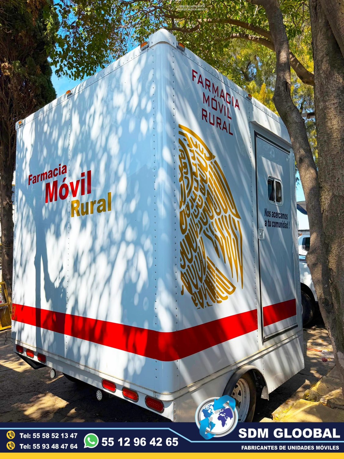 Conversion de Unidades Medicas Moviles Especiales en Mexico