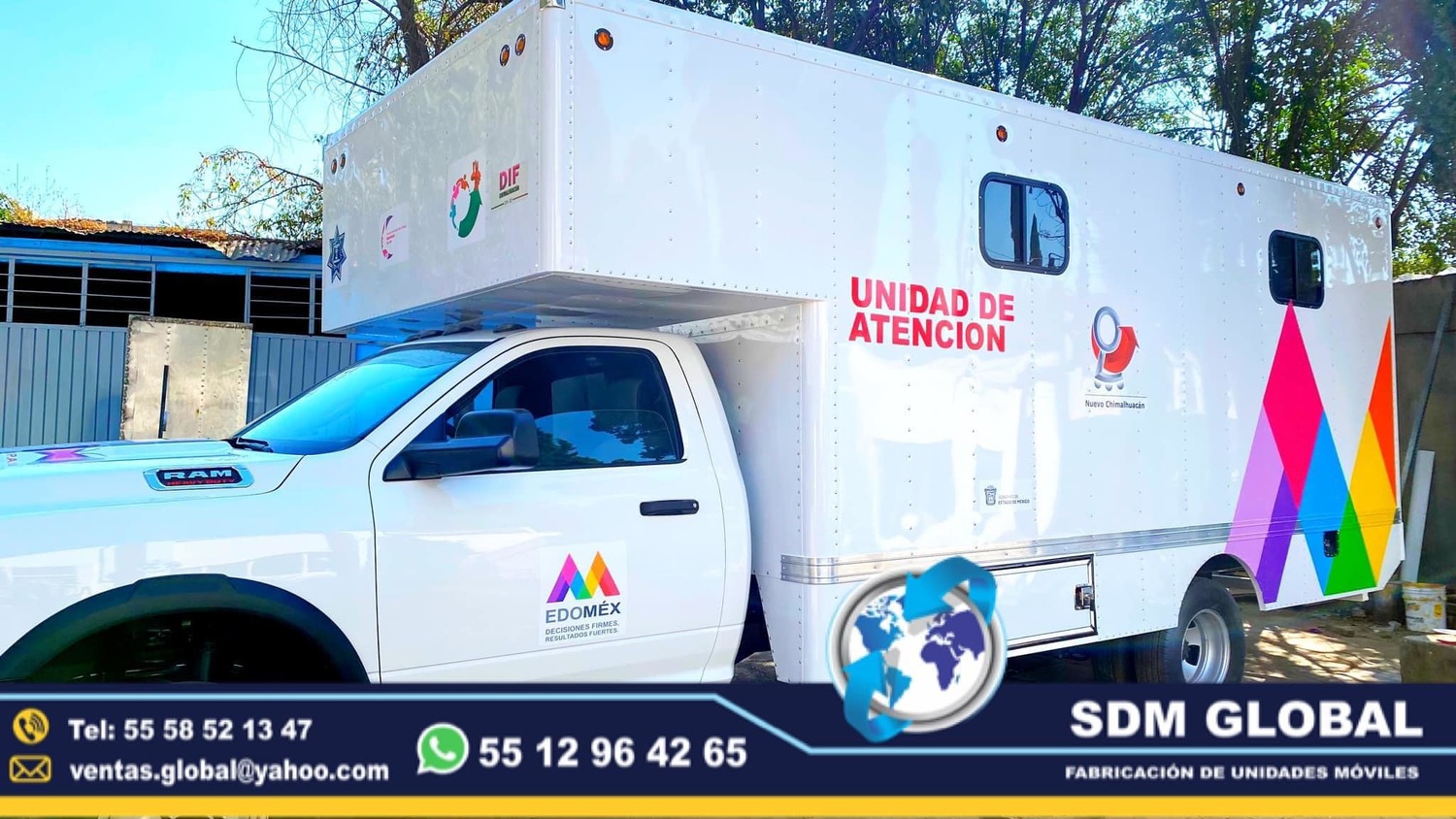 Conversion de Unidades Medicas Moviles Especiales en Mexico