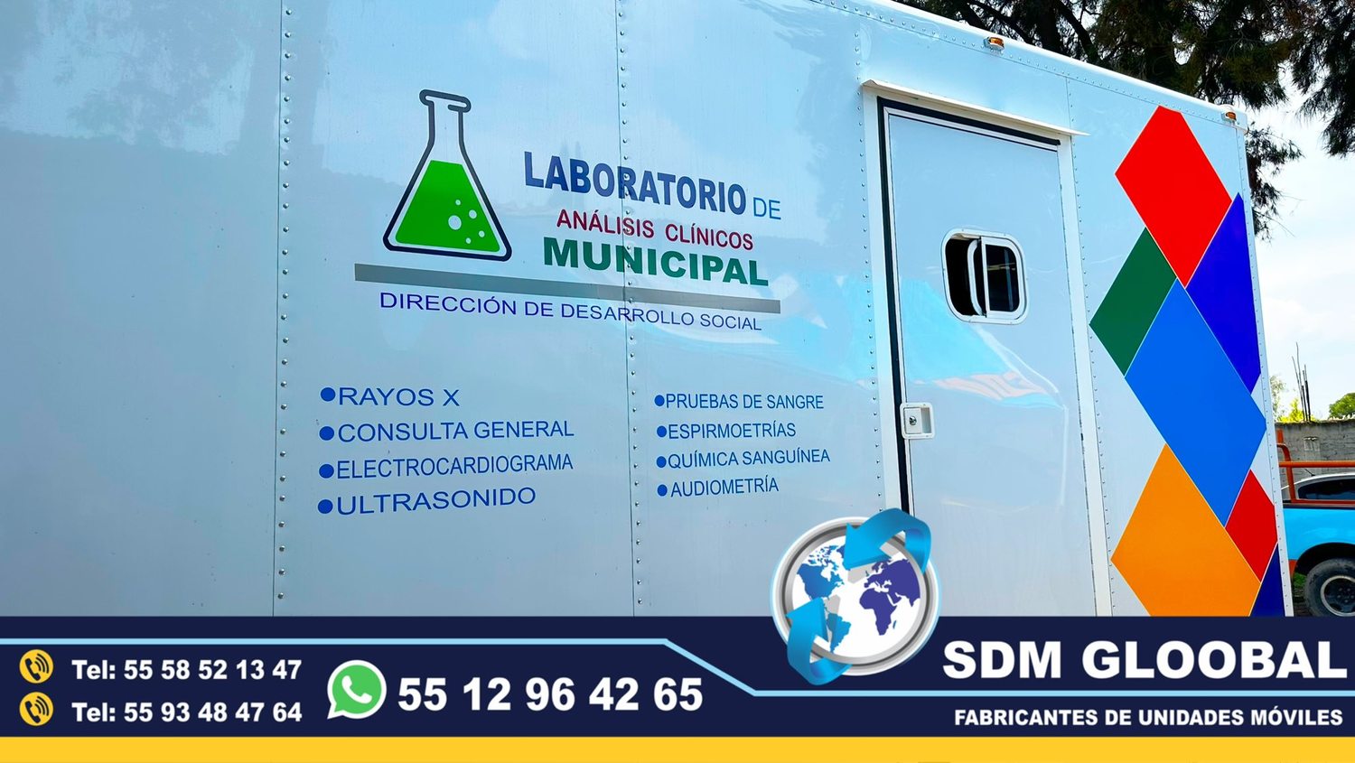Conversion de Unidades Medicas Moviles Especiales en Mexico