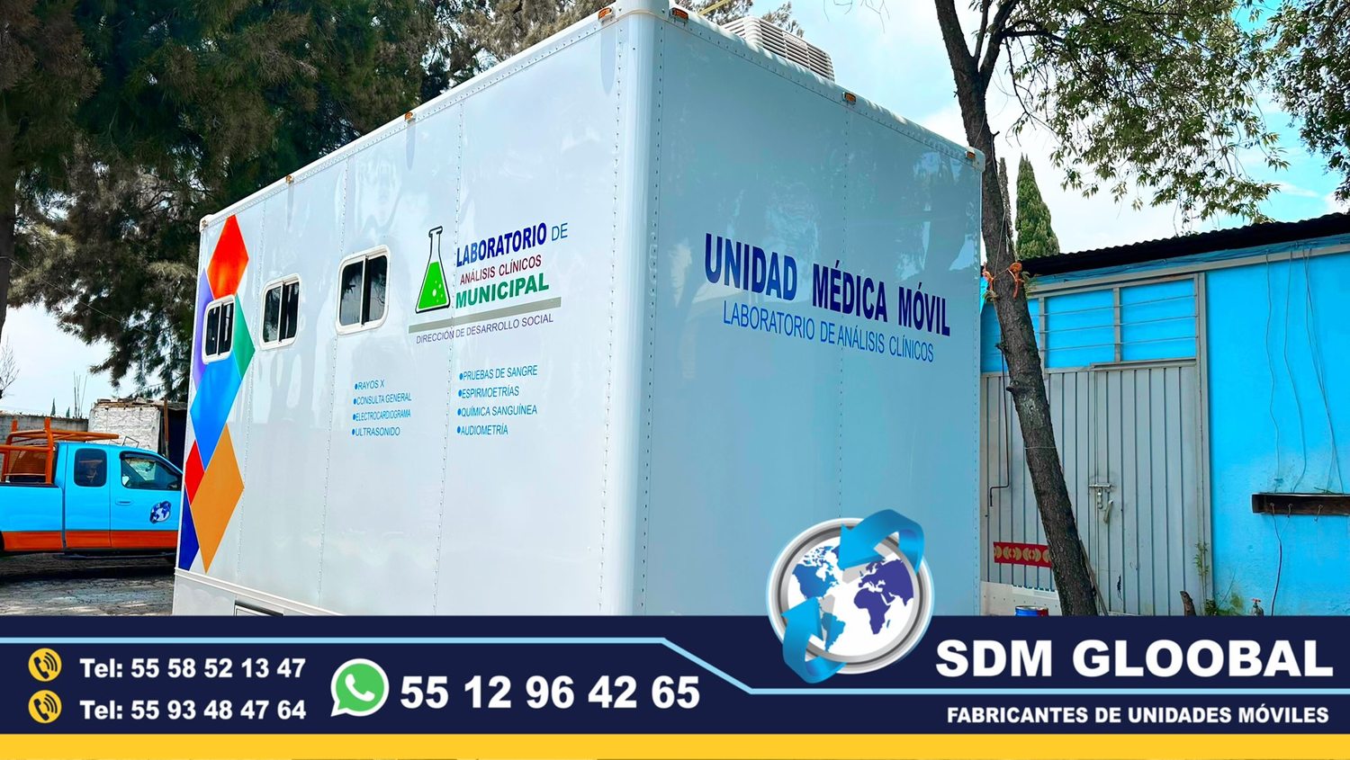 Conversion de Unidades Medicas Moviles Especiales en Mexico