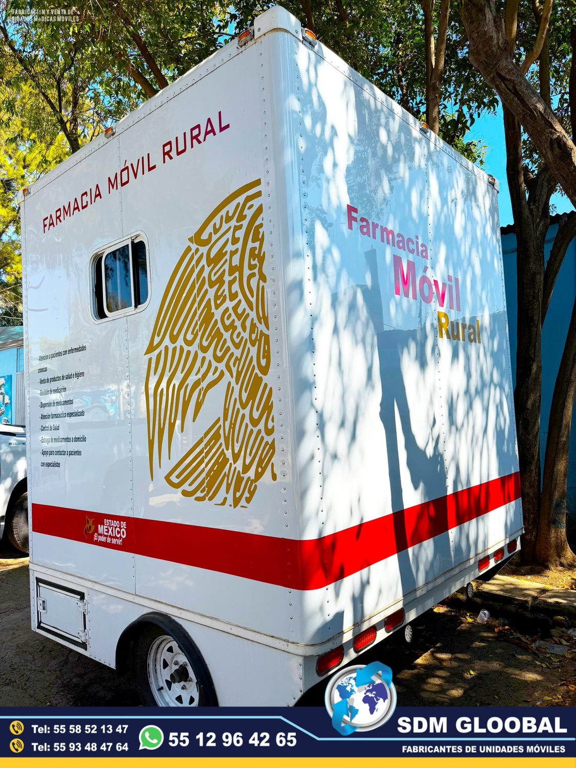 Conversion de Unidades Medicas Moviles Especiales en Mexico