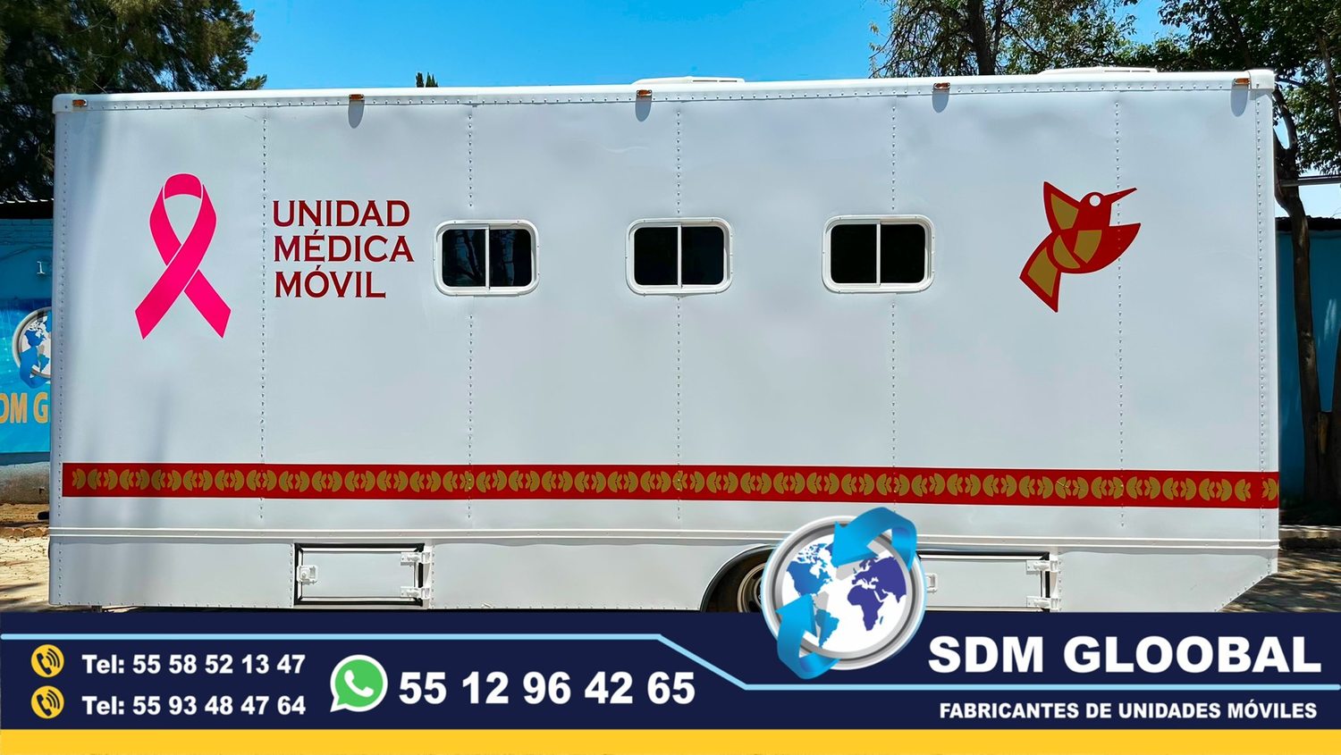 Conversion de Unidades Medicas Moviles Especiales en Mexico