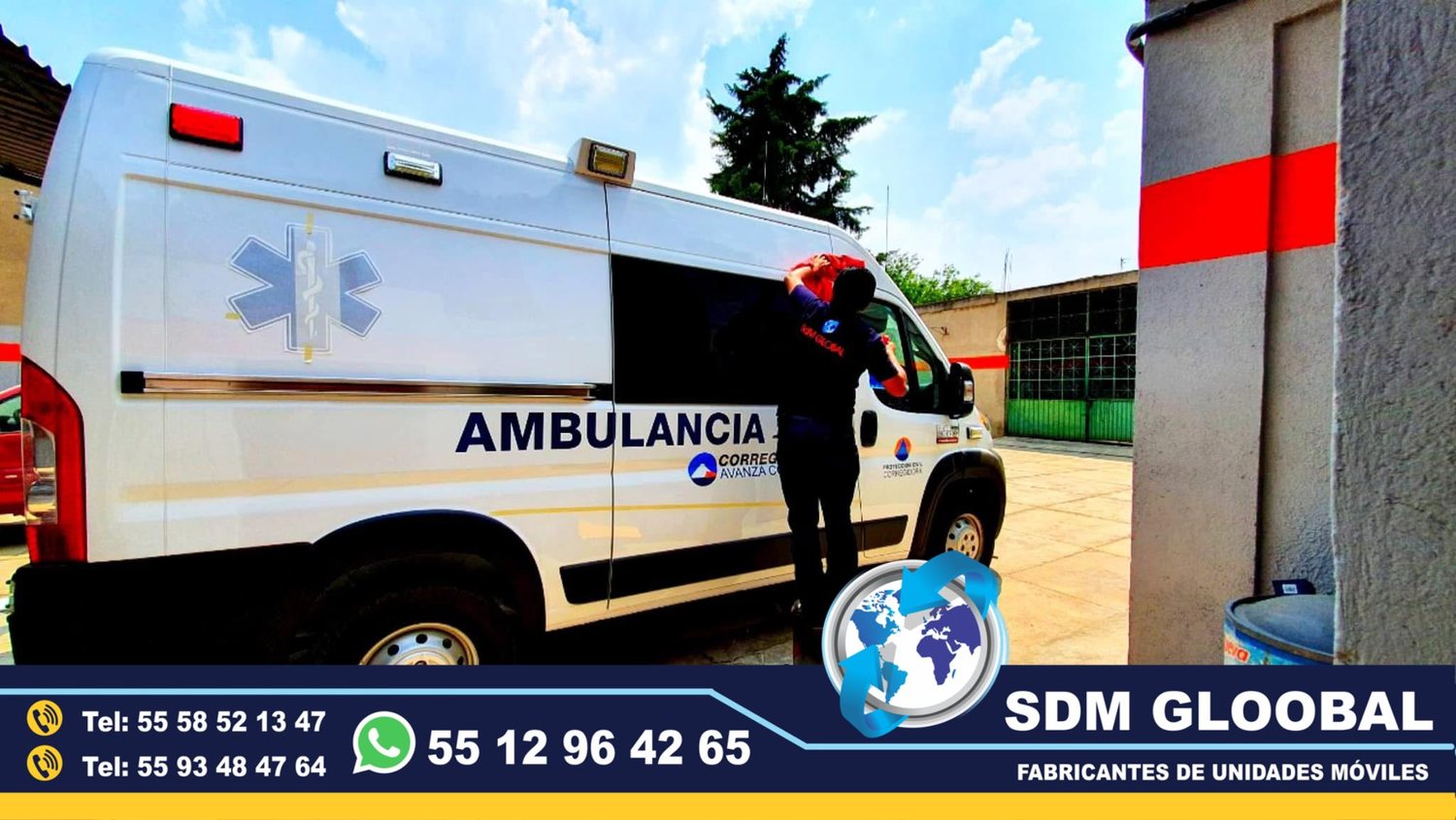 Venta de Ambulancias de Traslado Tipo 1, Tipo 2 en Mexico