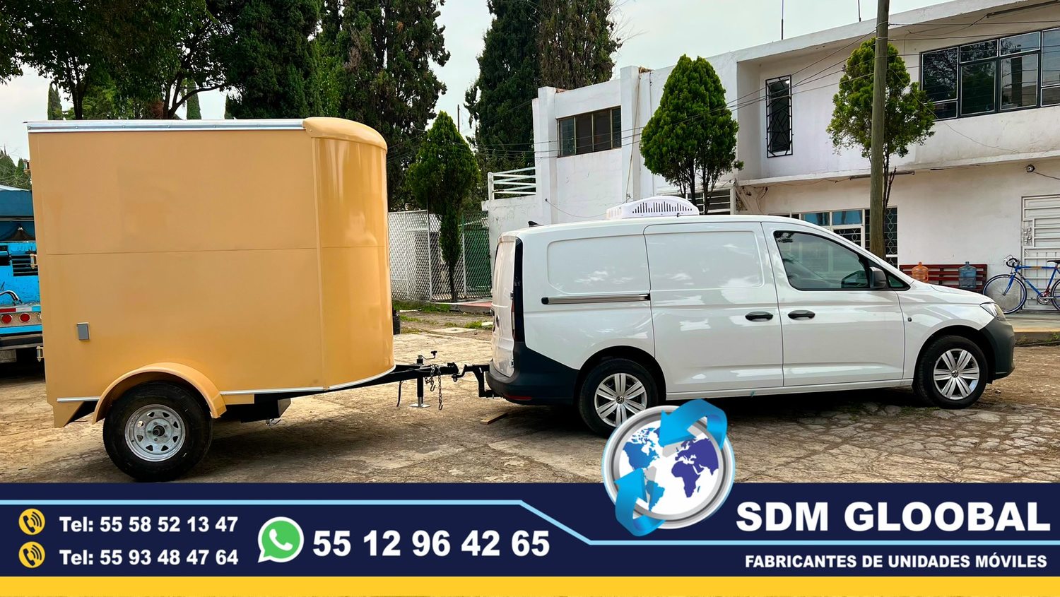 Conversion de Unidades Moviles Remolque Especiales en Mexico