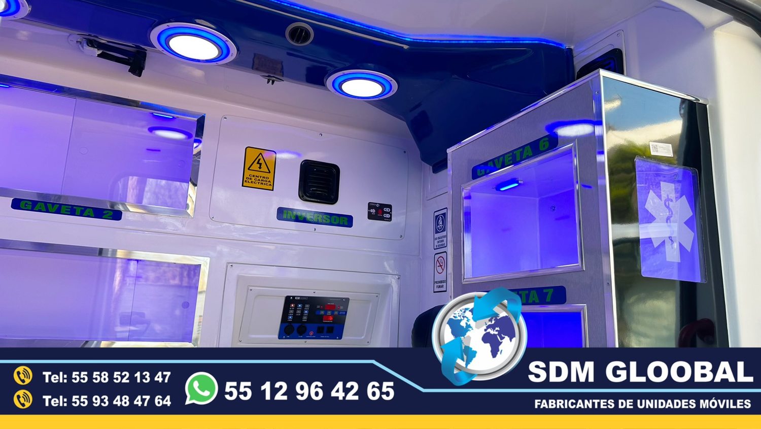 Venta de Ambulancias de Traslado Tipo 1, Tipo 2 en Mexico