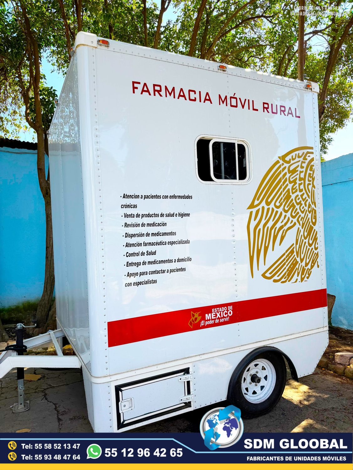 Conversion de Unidades Medicas Moviles Especiales en Mexico