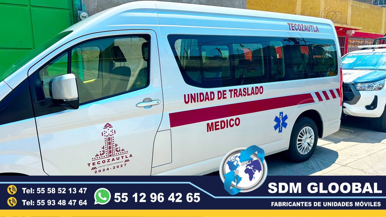 Conversion de Unidades Medicas Moviles Especiales en Mexico