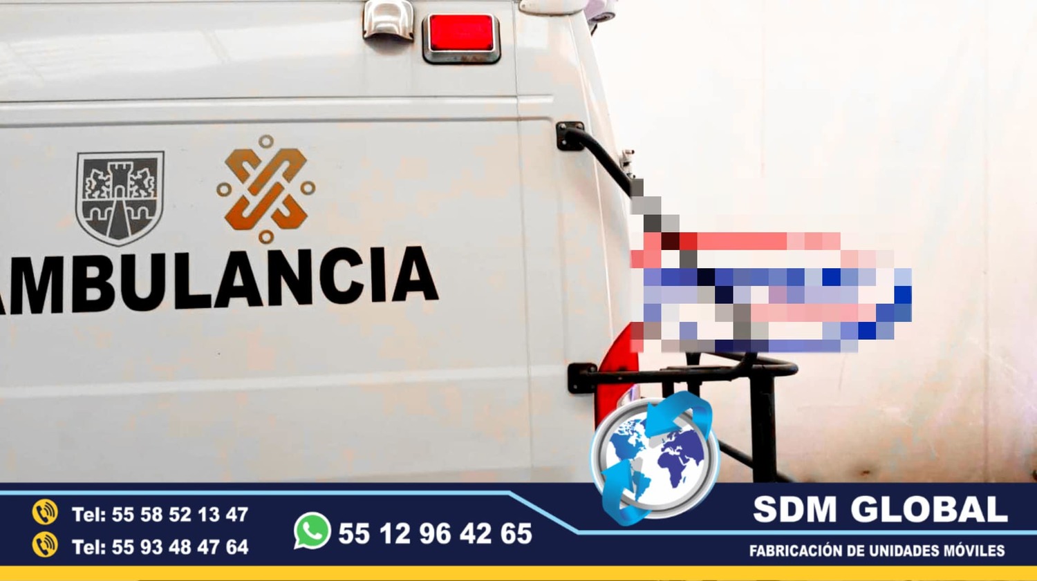 Reparacion de Ambulancias de Traslado Tipo 1, Tipo 2 en Mexico