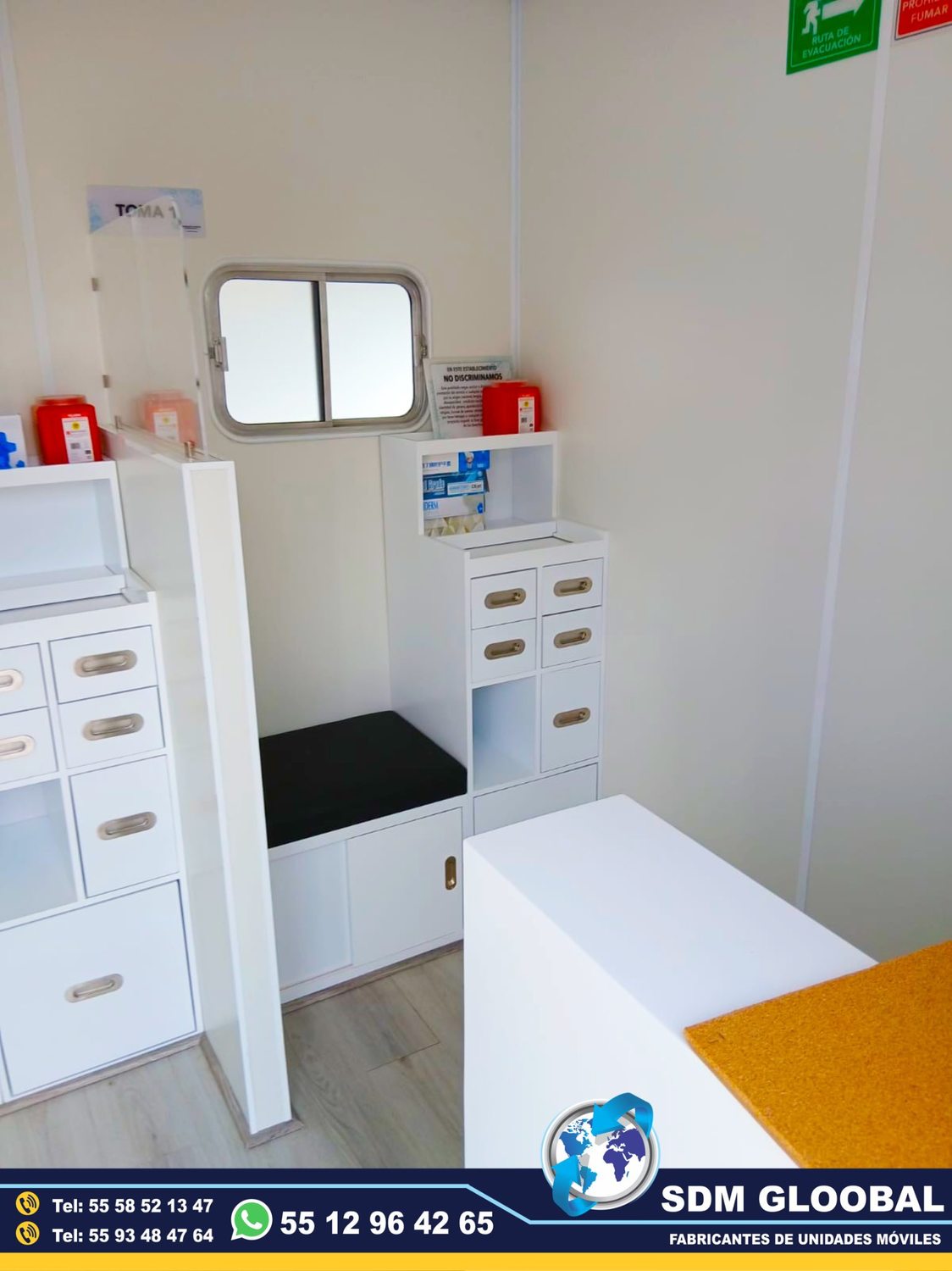 Conversion de Unidades Medicas Moviles Especiales en Mexico