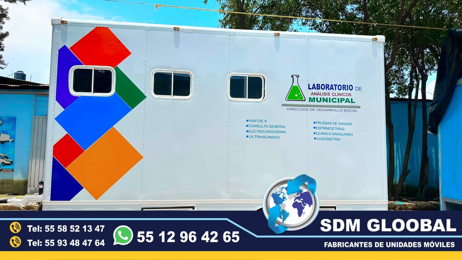 Conversion de Unidades Medicas Moviles Especiales en Mexico