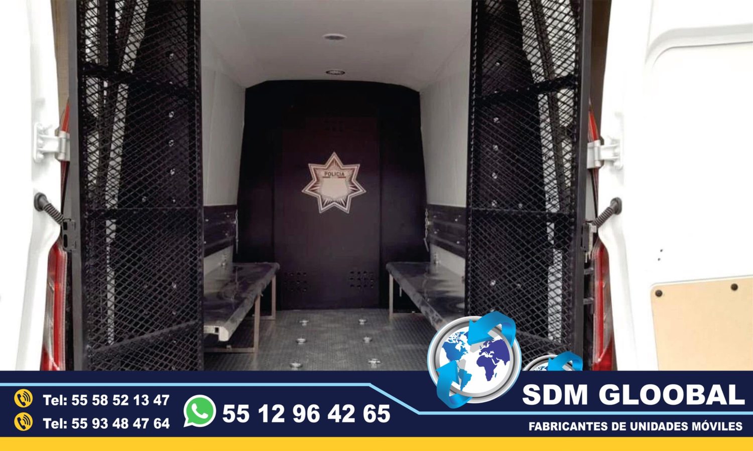 Conversion de unidad movil para tralasdo de delincuentes