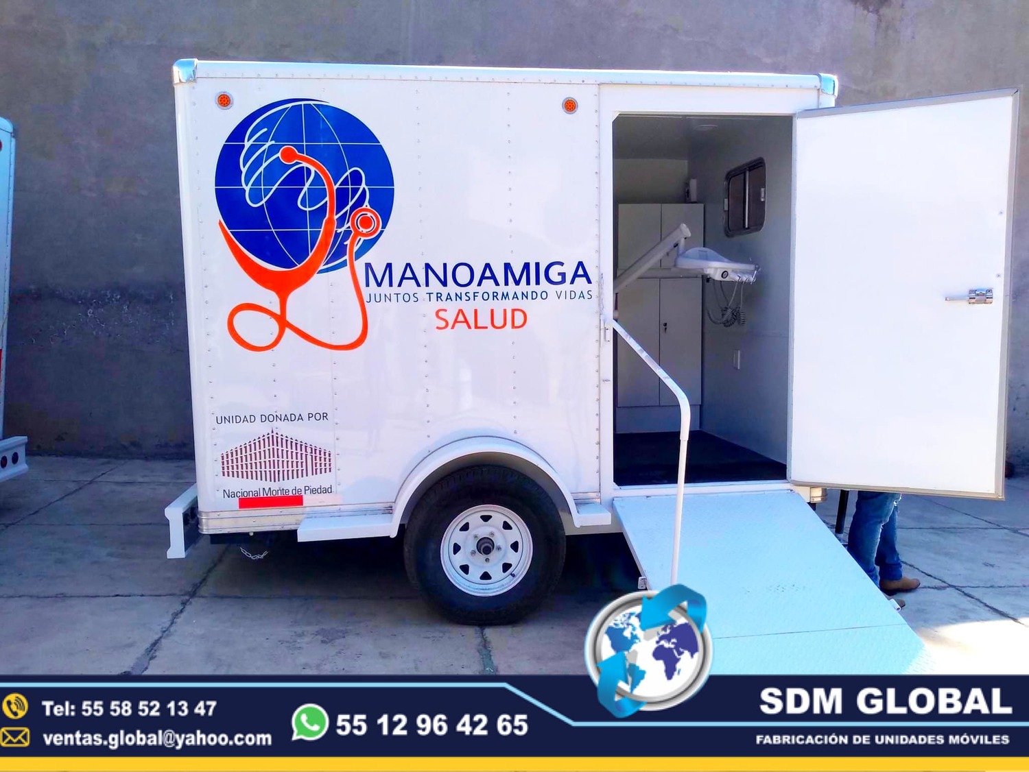 Conversion de Unidades Medicas Moviles Especiales en Mexico