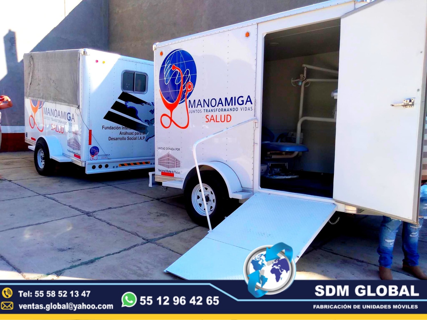 Conversion de Unidades Medicas Moviles Especiales en Mexico