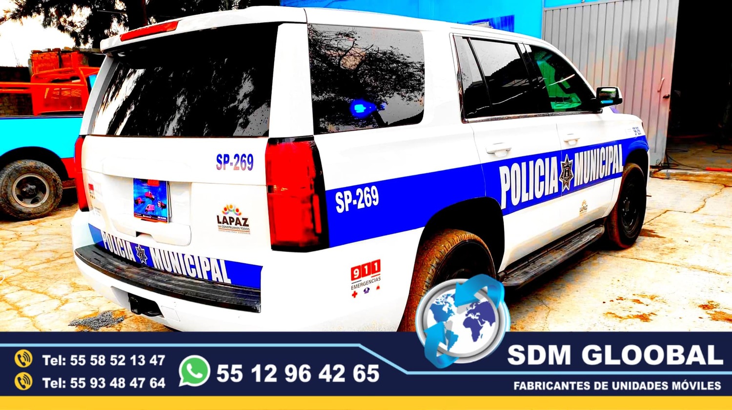 Conversion de Unidades tipo Escolta o policia privada Equipamiento.
