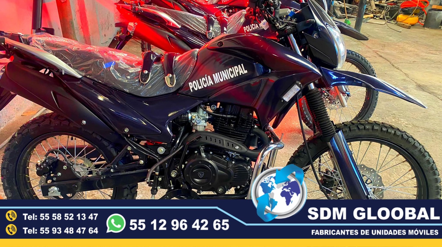 Conversion de Moto Patrullas Fabricantes Equipamiento Venta