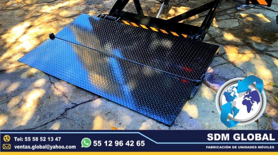 Fabricantes de Rampas Hidraulicas  de carga para camioneta y camion