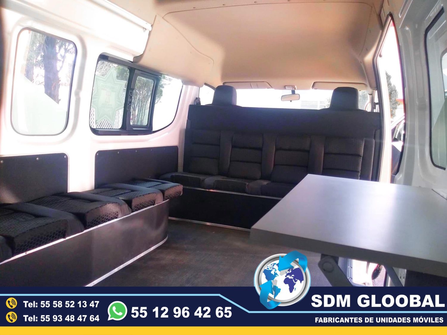 Fabricacion de Unidad Movil de Policia de Genero rosa  