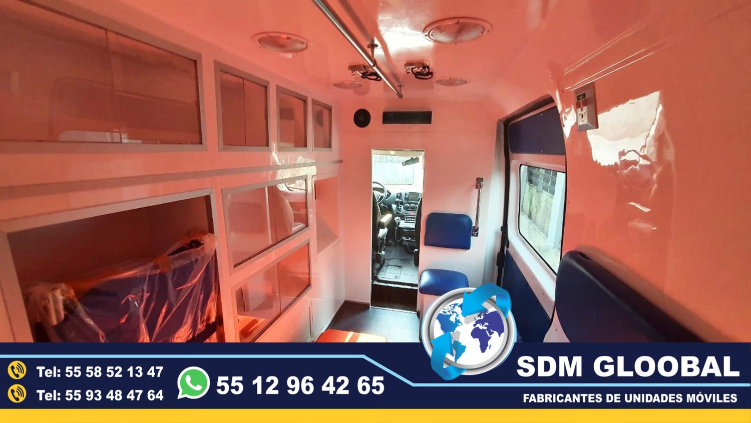 Venta de Ambulancias de Traslado Tipo 1, Tipo 2 en Mexico