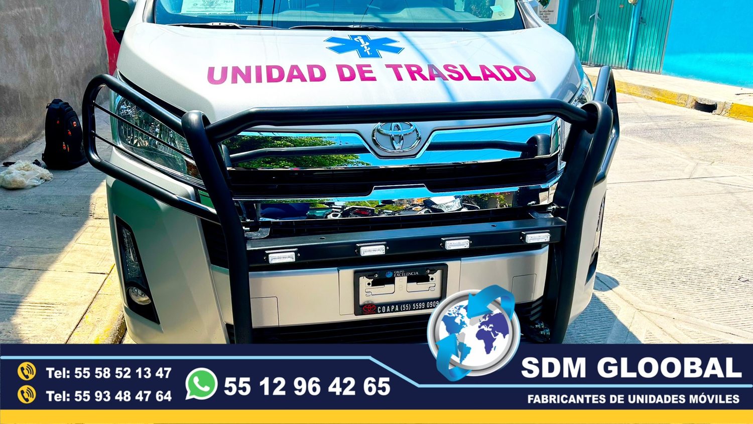 Conversion de Unidades Medicas Moviles Especiales en Mexico