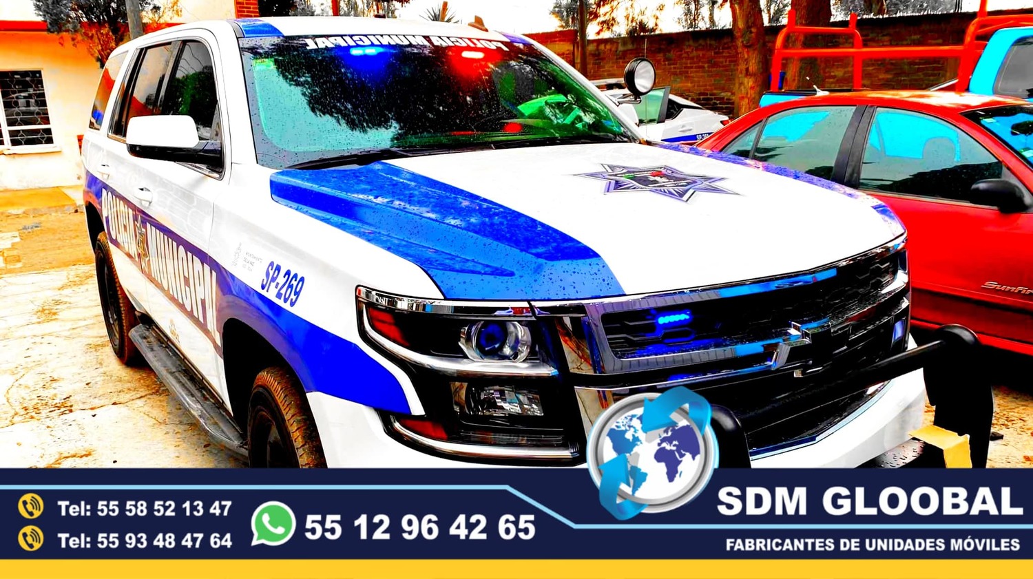 Conversion de Unidades tipo Escolta o policia privada Equipamiento.
