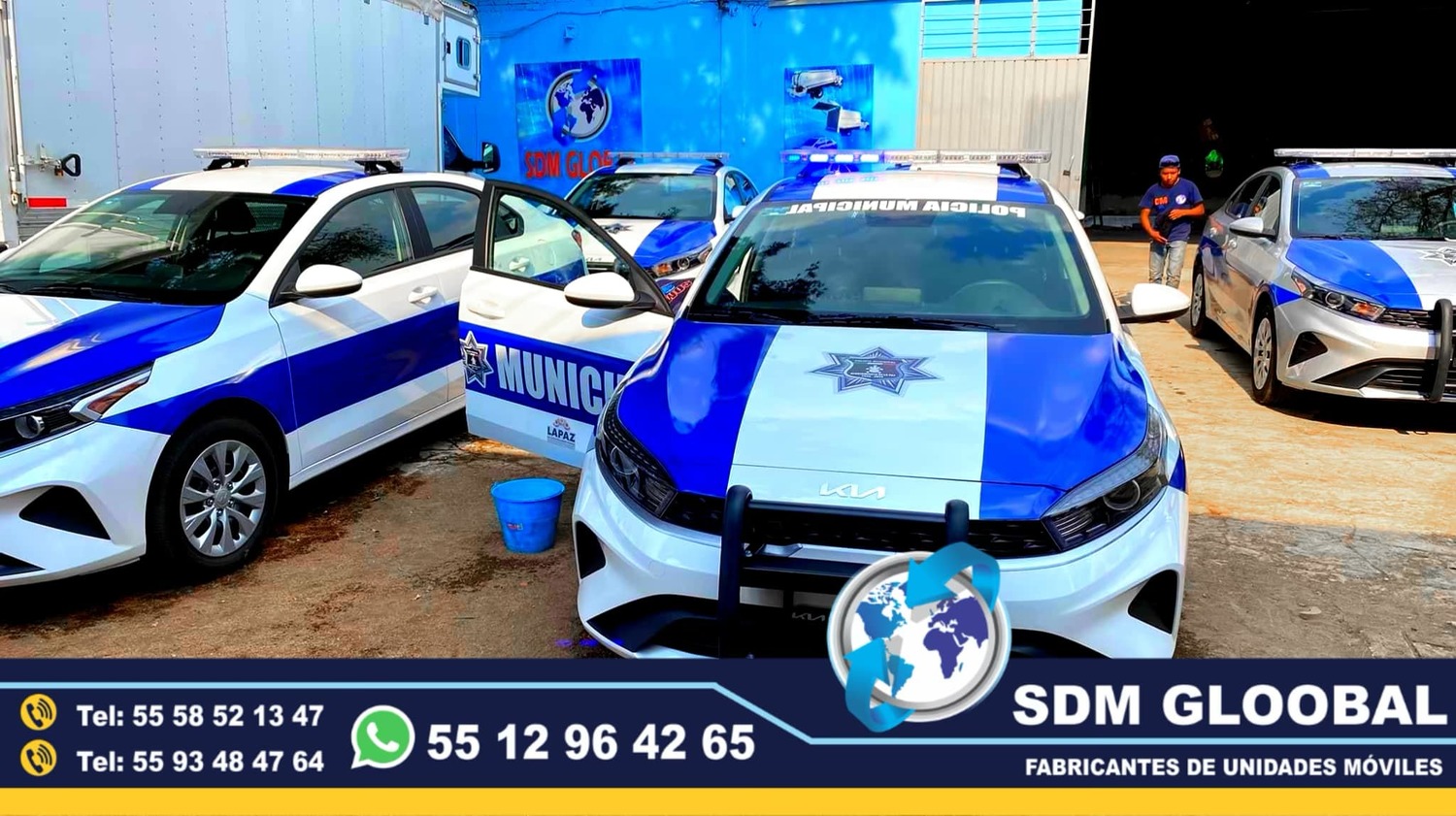 Conversion de Patrullas Nuevas totalmente Equipadas en Mexico