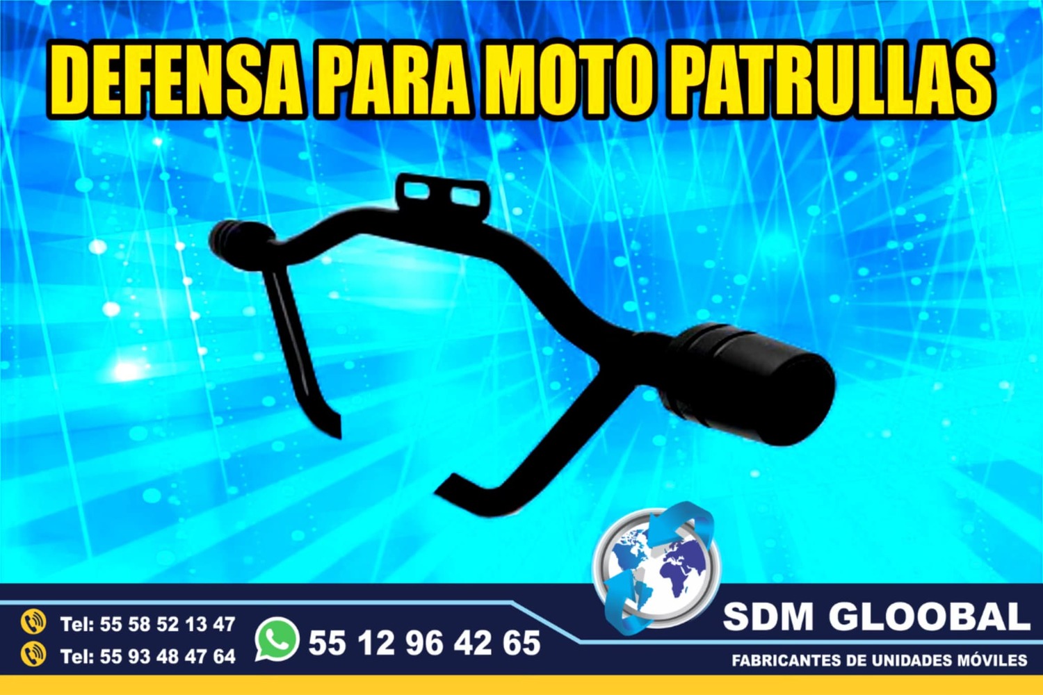 Fabricacion venta de tumbaburros para Motopatrullas pick up