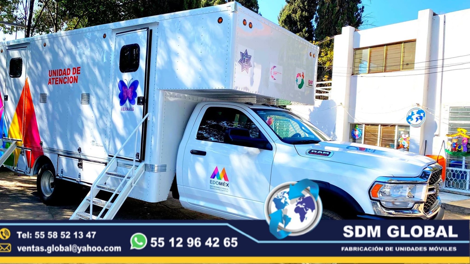 Conversion de Unidades Medicas Moviles Especiales en Mexico